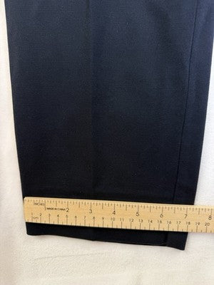 J Jill Pants 16 Essential Cotton Stretch Pull On Knit Navy Blue Pockets Womens