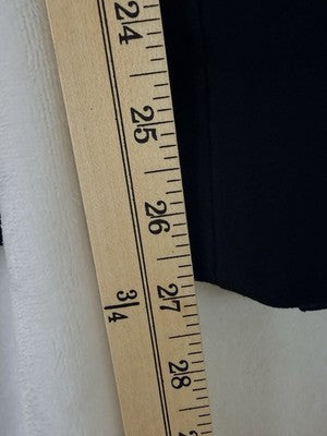 Talbots Dress Pants 18 Black Ponte Knit Stretch Plus Size Womens