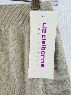 Vintage Liz Claiborne Pants Large 80s Womens Angora Knit Deadstock Hipster New