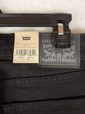 Levis 725 High Rise Bootcut 29 Jeans Womens Black 29x32 Levi’s New NWT