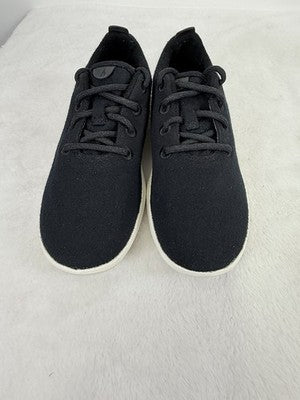 Allbirds Womens 9 Wool Runners Black Shoes Sneakers *FlawRead
