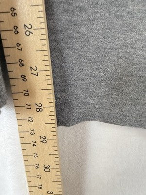 Coldwater Creek Endless Comfort Slim Leg Pants Medium Gray Knit Pull On Womens
