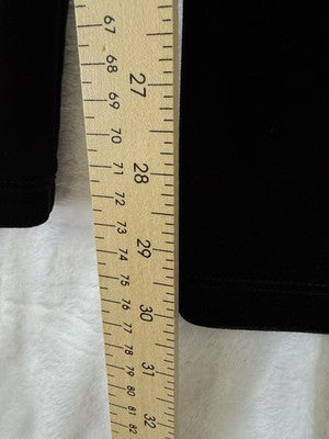 Inc International Concepts Pants 8 Black Velour Velvet Stretch Skinny Womens