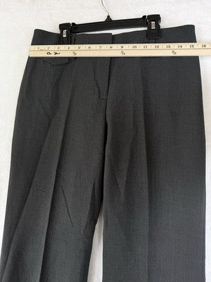 Ann Taylor Loft Julie Pants Size 4 Boot Cut Gray Stretch Trousers Women New