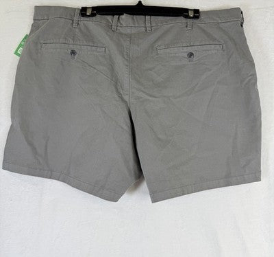Gap 6” Vintage Shorts 42 Mens Gray Cotton Blend New NWT