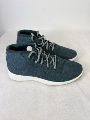 Allbirds Womens 11 Runner Up Mizzles Green Wool High Top Sneakers Shoes New