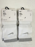 Nike Spark Running Socks White Ankle Men 10-11.5 Women 11.5-13 Cushioned Lot New