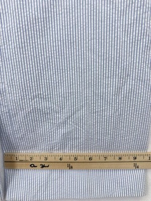 Brooks Brothers Seersucker Pants Womens 6 Caroline Fit Stretch Blue White New