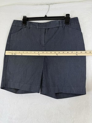 Express Design Studio Shorts 10 Womens Blue 8.5”