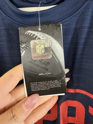 Nike New England Patriots T Shirt Mens Medium Short Sleeve Dri Fit NFL New