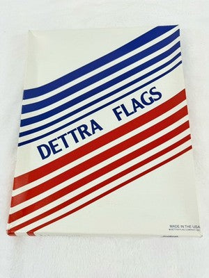 Vintage Dettra Flag 3x5 UK United Kingdom Great Britain Made In USA Nylon