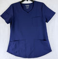 Scrubstar Scrub Top Small Womens Blue V Neck