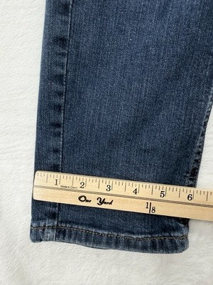 Banana Republic Girlfriend Jeans 29 8 Mid Wash Mid Rise Blue Women Denim