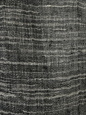 Eileen Fisher Open Front Cardigan 1X Gray Linen Blend Womens *FlawRead