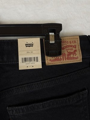 Levis Superlow Bootcut Jeans 28 Black 28x34 Womens Low Rise Boot Cut Levi’s New