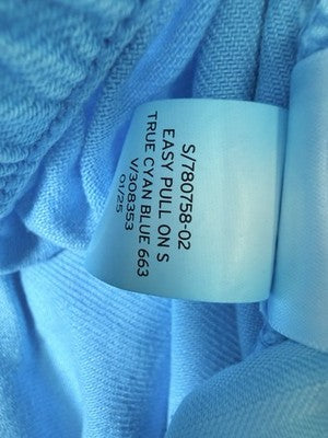 Gap UltraSoft Denim Easy Shorts Medium Tall Womens Cyan Blue Pull On New NWT