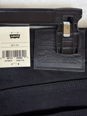 Levis 726 Flare Jeans 28 28x34 Black Denim Womens Levi’s New NWT