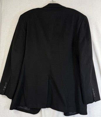 Brooks Brothers 100% Cashmere Jacket 39R Black Blazer Mens