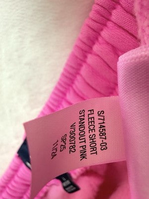 Gap Vintage Soft Sweat Shorts Large Petite Womens Pink Pull On Fleece 3” New NWT