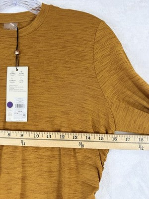 Calia By Carrie Underwood Small Tissue Top Long Sleeve Workout Shirt NWT