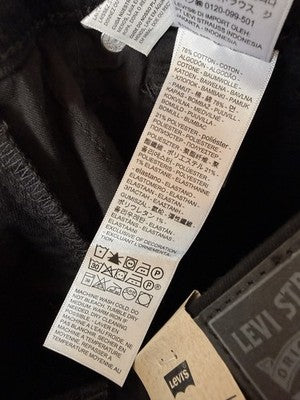 Levis 311 Shaping Skinny Jeans 25 Womens Black 25x30 New NWT