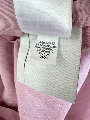 Gap Mens Shirt XL Button Up Pink CoolMax Long Sleeve Standard Fit New NWT