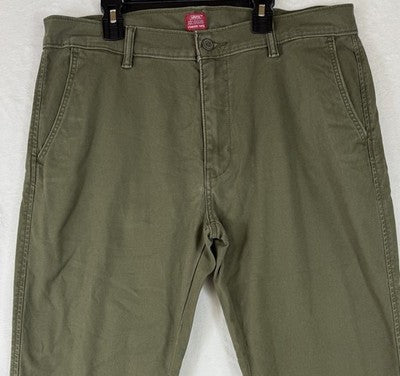 Levis XX Chino Standard Taper Pants 34x30 Green