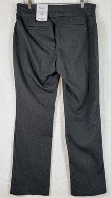 Croft And Barrow Effortless Stretch Pants 10 Short Gray Womens Bootcut New NWT