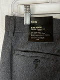 Banana Republic Emerson Vintage Straight Fit Pants 30x30 Men Gray Wool Blend New