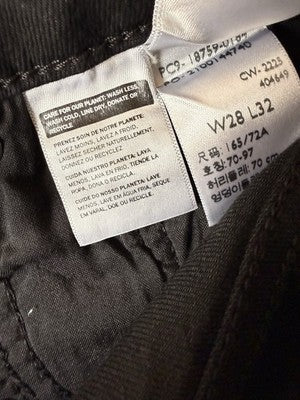 Levis 725 High Rise Bootcut 28 Jeans Womens Black 28x32 Levi’s New NWT