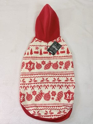 Disney Mickey Mouse Holiday Dog Sweatshirt Sweater Large Hoodie Christmas New