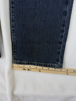 Levis 501 Curve Jeans 29 Womens Blue 29x30 Button Fly Mid Rise Levi’s