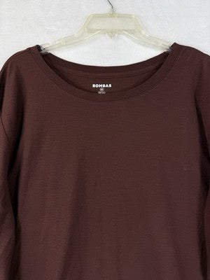 Bombas T Shirt 2XL Mens Brown