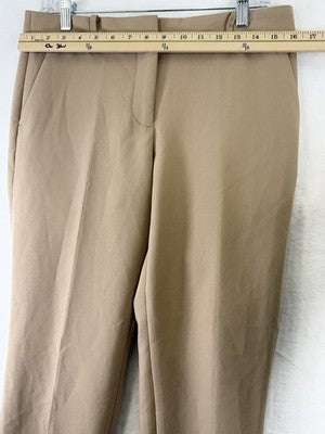 Talbots Hampshire Ankle Pants 6 Petite Rattan Beige Womens 6P