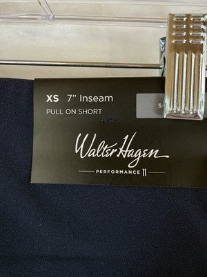 Walter Hagen Golf Shorts XS Womens Pull On Navy Blue Sculpt Lady New NWT