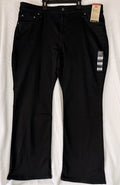 Levis 725 High Rise Bootcut 22W Jeans Womens Black Plus Size Levi’s New NWT