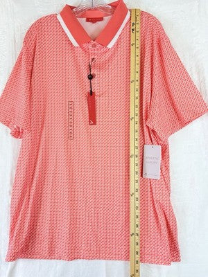 Redvanly Polo Short XXL Short Sleeve Golf New NWT