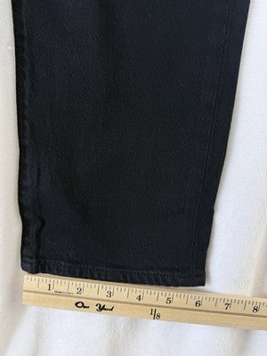 Levis Wedgie Straight 24 Jeans Womens Black Levi’s 24x26 High Rise Denim New NWT