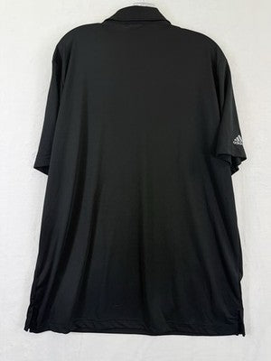 Arizona Hard Iced Tea Golf Polo XL Mens Black Adidas Short Sleeve Shirt