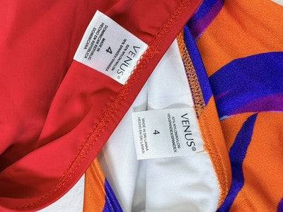 Venus Bikini Bottom Size 4 Womens Lot 5 Swim Bottoms Red Blue Black
