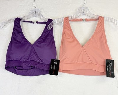 Dance Halter Crop Top Lot Medium Womens Theatricals Leotard Dancewear New NWT