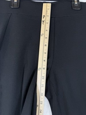 Ann Taylor Ponte Leggings Medium Black Knit Stretch Womens