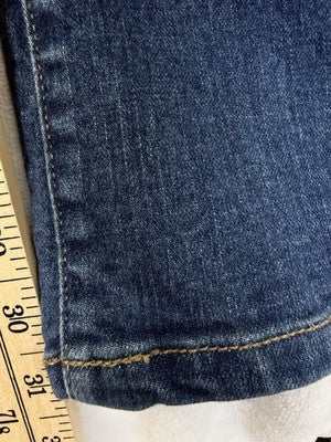 Old Navy Maternity Jeans 12 Boot Cut Dark Blue Full Panel