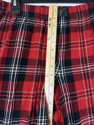 Victoria’s Secret Pajama Pants Large Red Plaid Flannel Womens Pjs Sleep