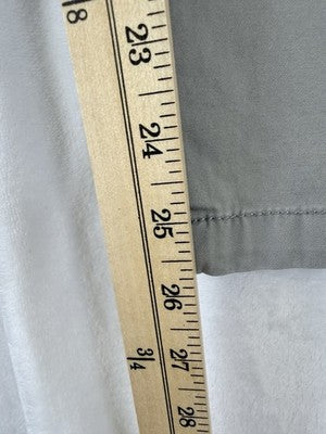Talbots Relaxed Chino 10 Petite Gray Pants Chinos Women 10P Cotton Stretch