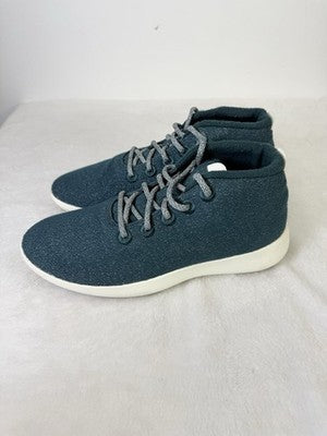 Allbirds Womens 11 Runner Up Mizzles Green Wool High Top Sneakers Shoes New