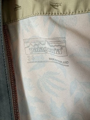 Patagonia Board Shorts 34 Mens Stretch Planing Boardshorts 9” Unlined
