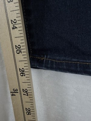 Aeropostale High Rise Jegging 8 Short Dark Blue Jeans Womens Denim