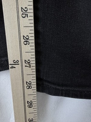 Gap True Skinny Mid Rise Jeans 27 4 Black Denim Lot 2 Pairs Womens