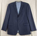 Tommy Hilfiger Blazer Men’s 42 Regular Blue 100% Wool 2 Button Suit Jacket